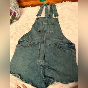 Valentino overall shorts